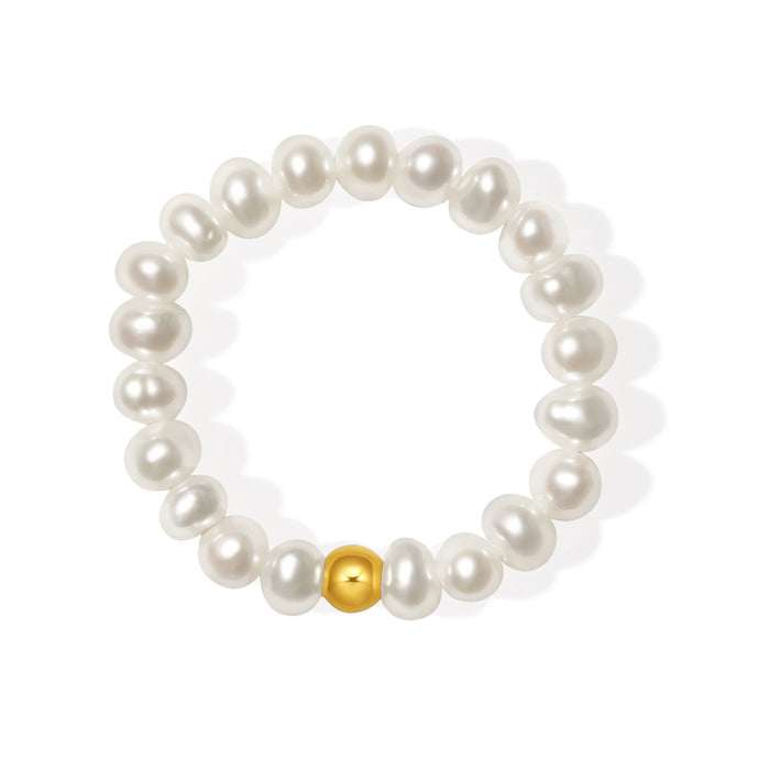18K Yellow Gold Ring 3-3.5mm X019420