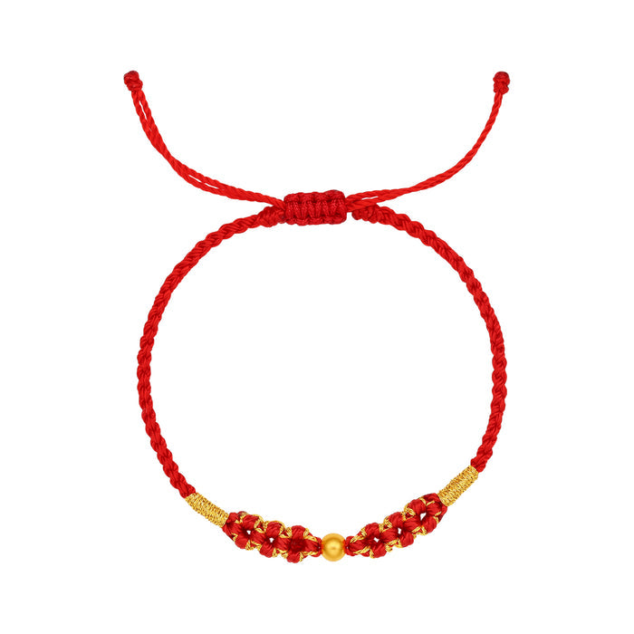 24K Gold String Bracelet 0.15-0.25g A1745647