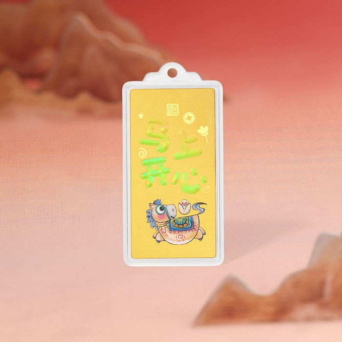 999 24K Gold Amulet 0.002g A2525519