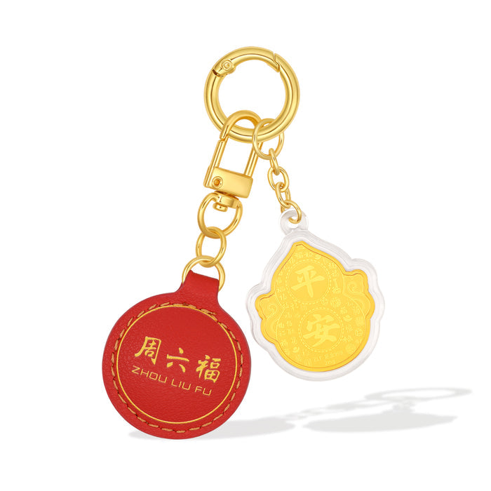 999 24K Gold Amulet 0.002g A2550102