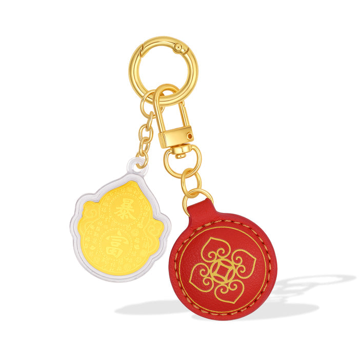 999 24K Gold Amulet 0.002g A2550102