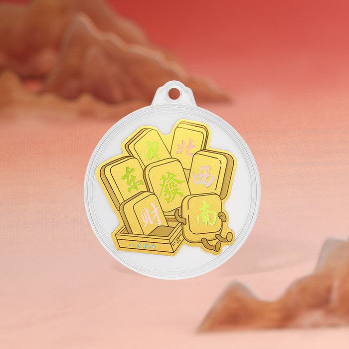 999 24K Gold Amulet 0.003g A2525524