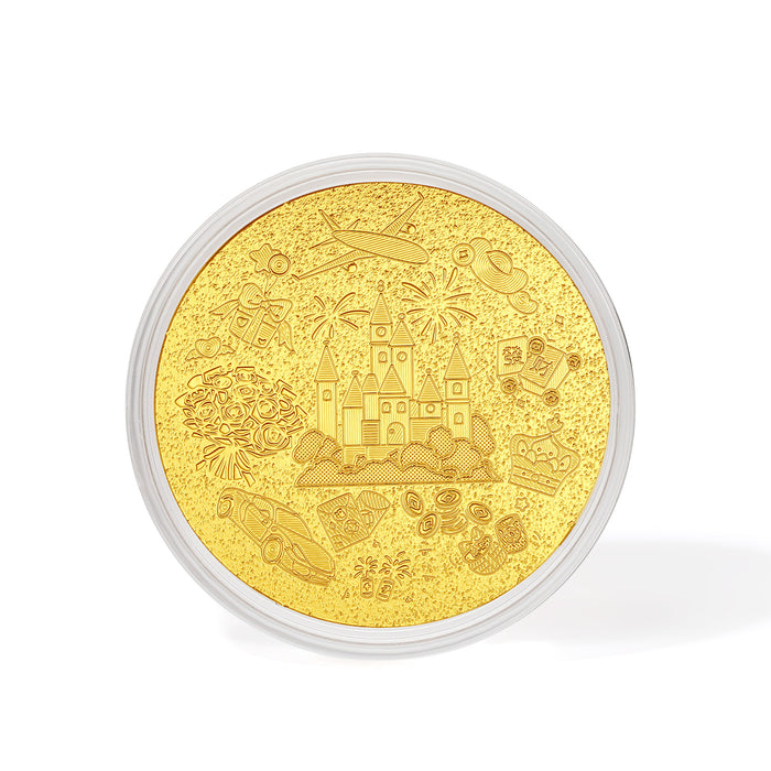 999 24K Gold Amulet 0.1g A2523739