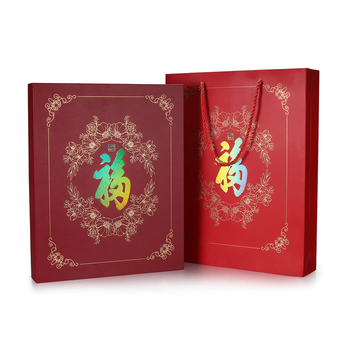 999.9 24K Gold Ornament 0.02g Blessing Fu A1522228