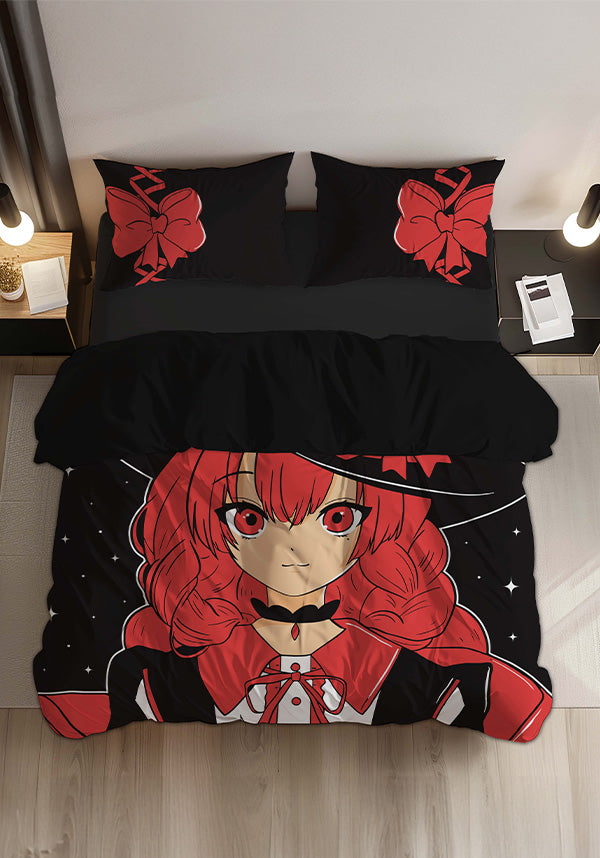 HELLS BLANKETS Academia Witch | KING QUILT SET - Back