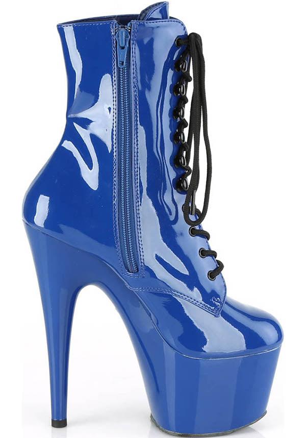 Pleaser Adore-1020 [Royal Blue Patent] - Image 5