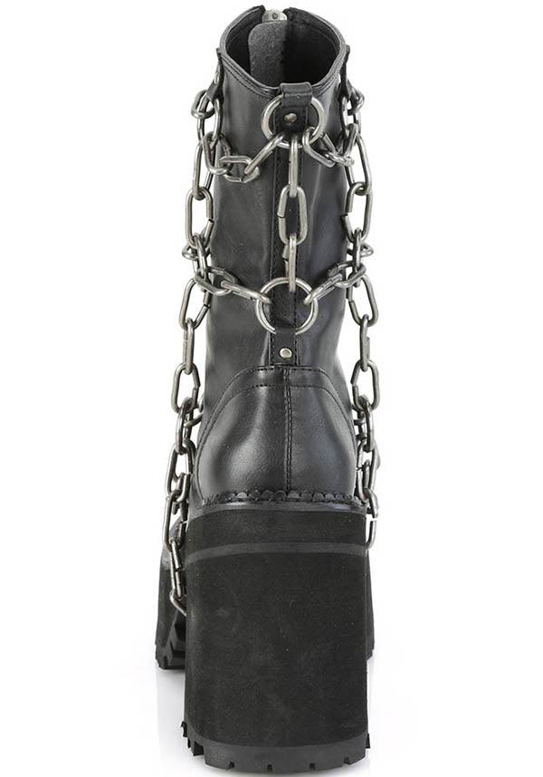 DEMONIA ASSAULT-66 [Black] | BOOTS [PREORDER] - BOOTS - Detail 2