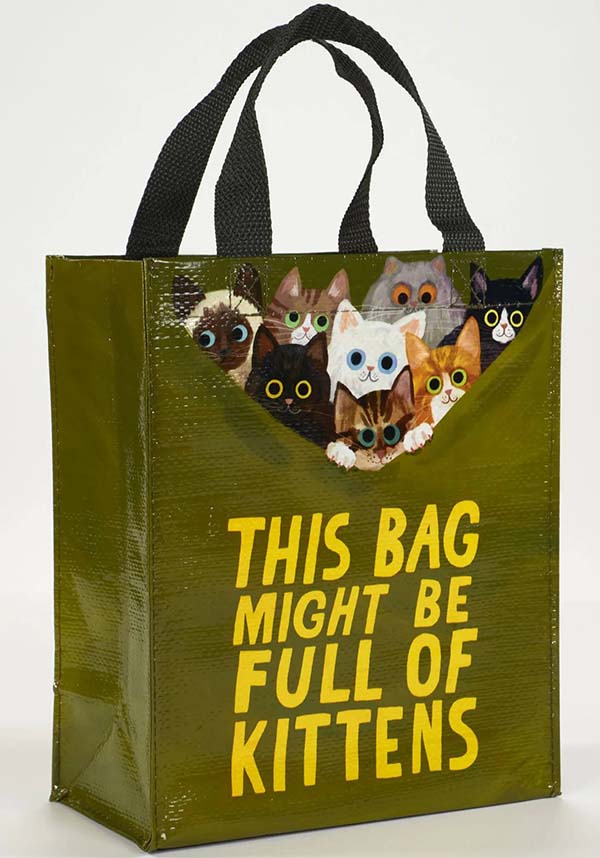 Blue Q Bag Full Of Kittens - Front View