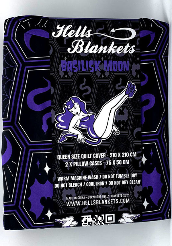 HELLS BLANKETS Basilisk Moon | QUILT SET [SINGLE] - Detail 3
