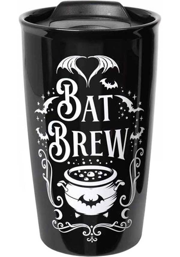 ALCHEMY GOTHIC Bat Brew | DOUBLE WALLED MUG - Back