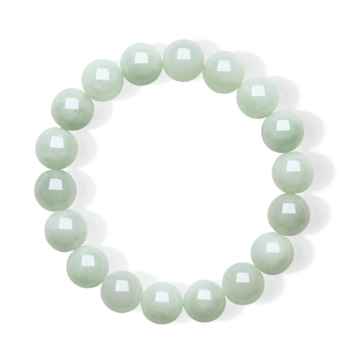 Beaded Bracelet Emerald 10-10.5mm Y1914826