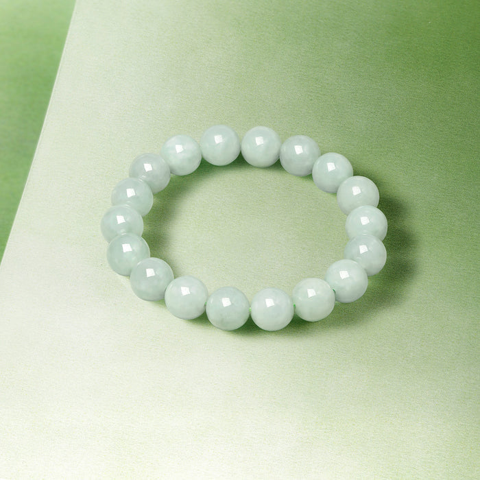 Beaded Bracelet Emerald 10-10.5mm Y1914826
