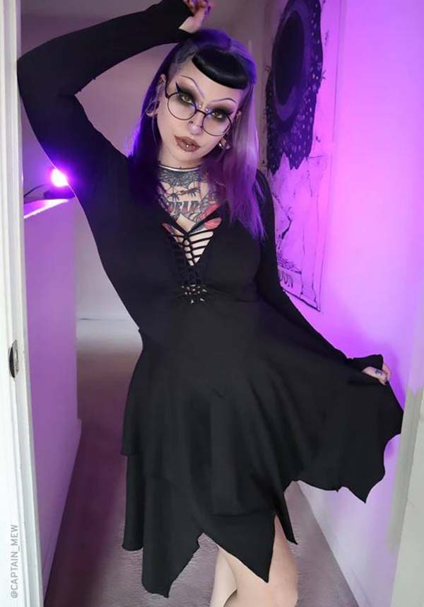 FOREST INK Bellatrix | MINI DRESS - Back