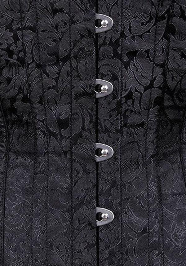 Restyle Black Brocade - Detail View