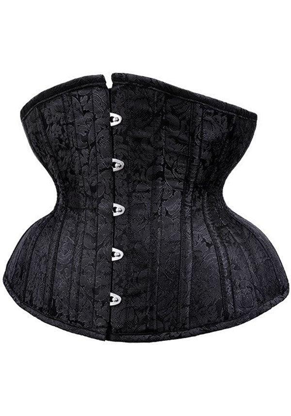 Restyle Black Brocade - Close Up