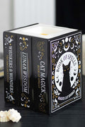 Black Cat Book Of Spells | OIL BURNER AND WAX WARMER