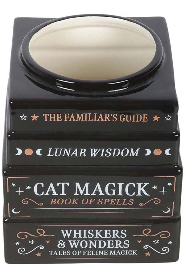 Black Cat Magick Book Stack | VASE