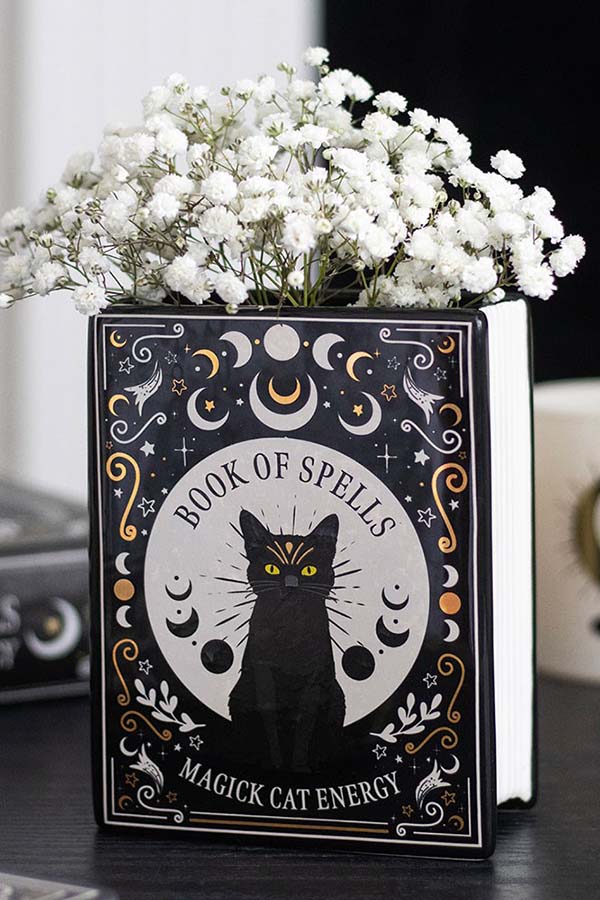 Black Cat Magick | BOOK VASE