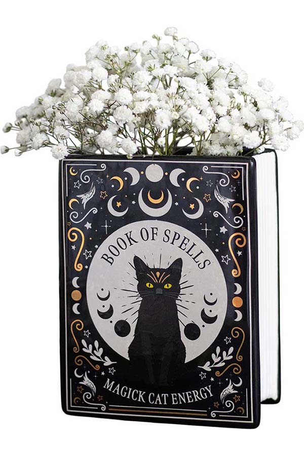 Black Cat Magick | BOOK VASE