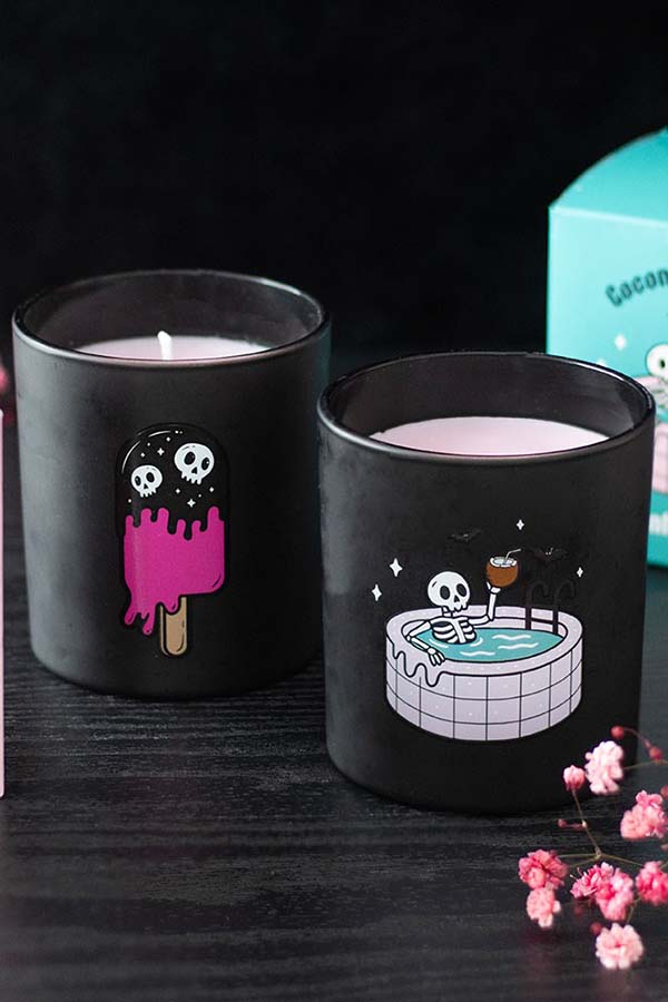Black Cherry & Vanilla Scented | CANDLE