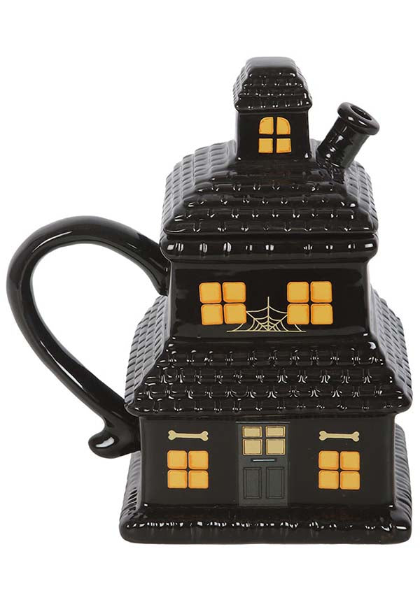 GOTHIC GIFTS Black Haunted House | MUG - Detail 2