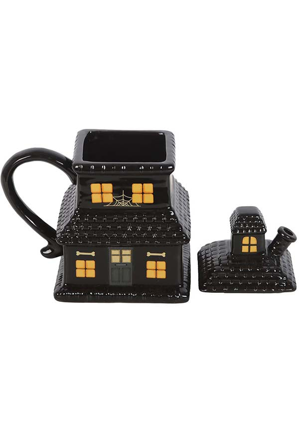 GOTHIC GIFTS Black Haunted House | MUG - Detail 3