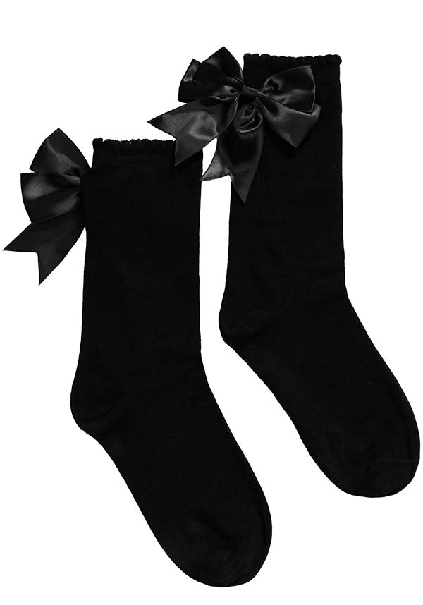 FOXBLOOD Black Ribbon | SOCKS - Back