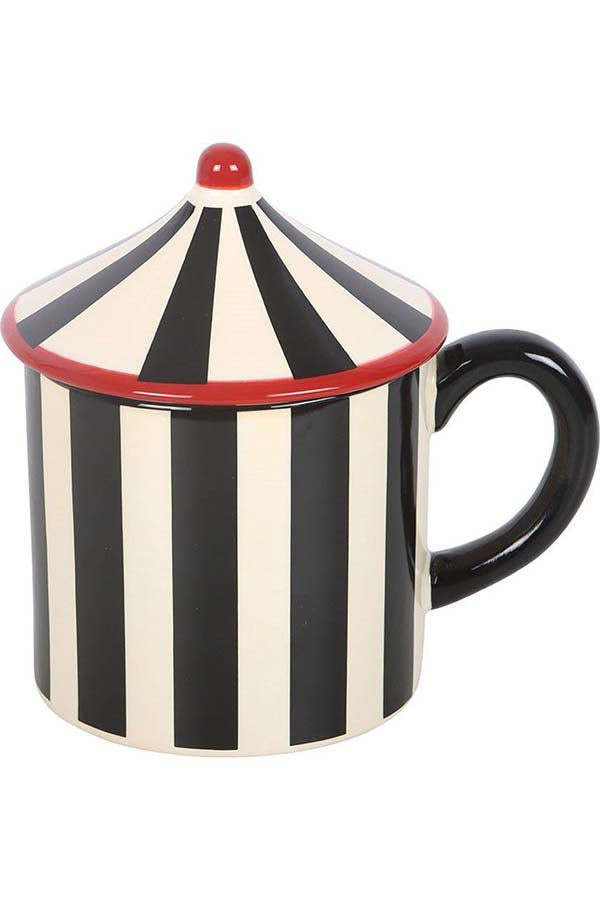 Black Striped Circus Tent | MUG