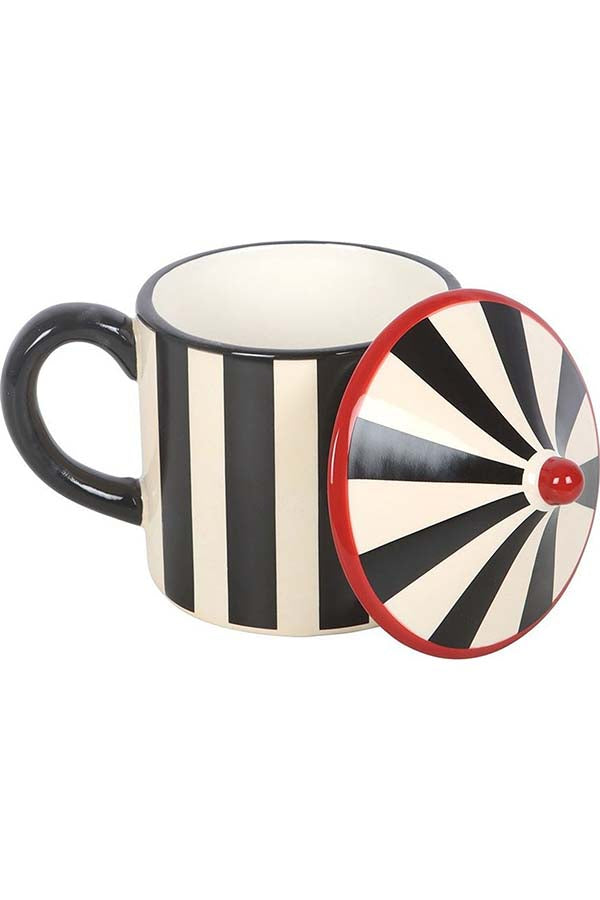 Black Striped Circus Tent | MUG