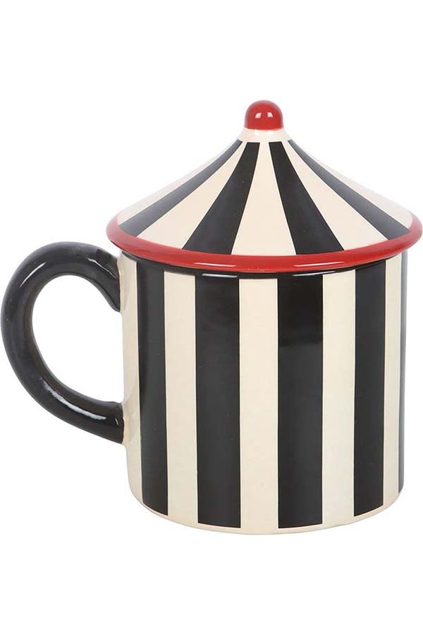 Black Striped Circus Tent | MUG