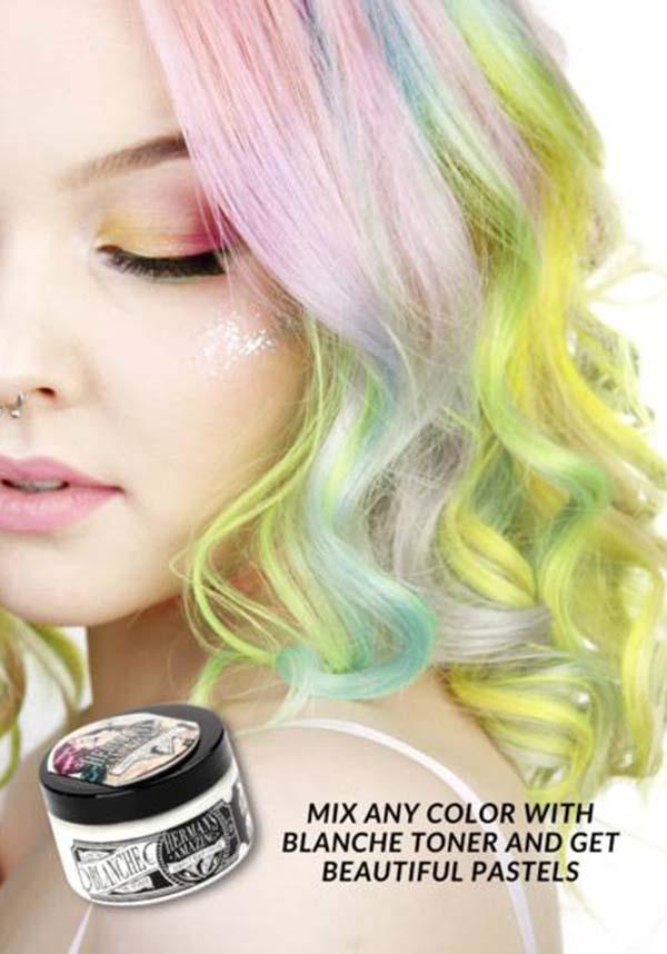 Hermans Hair Blanc Blanche - Detail View