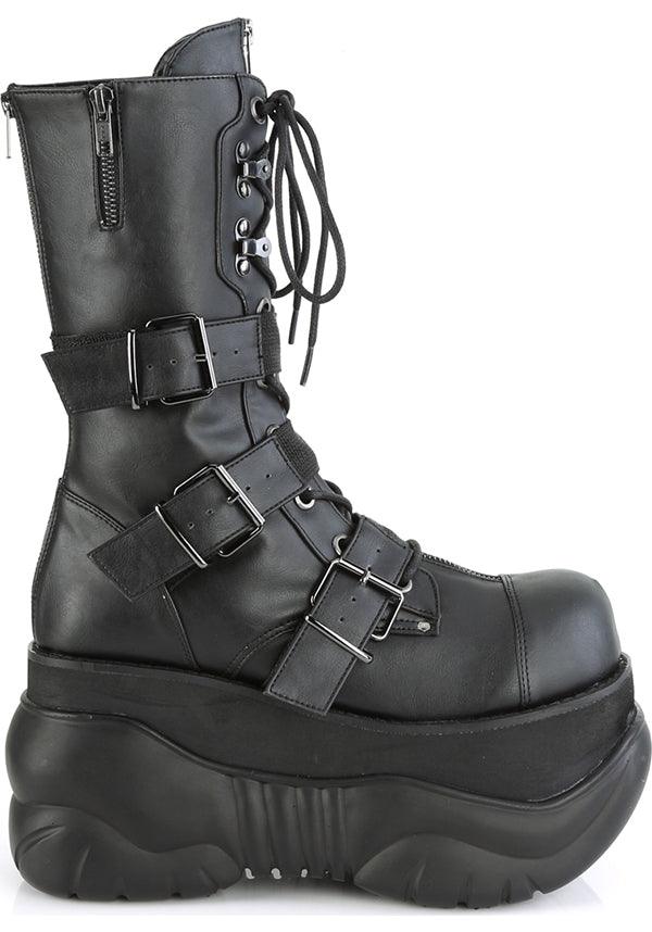 DEMONIA BOXER-230 [Black] | PLATFORM BOOTS [PREORDER] - BOOTS - Detail 4