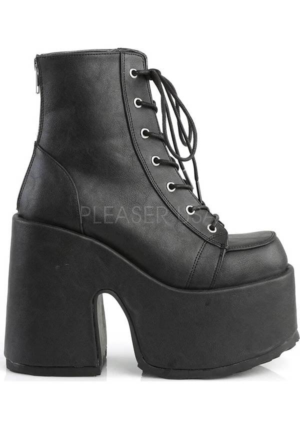 DEMONIA CAMEL-203 [Black] | PLATFORM BOOTS [IN STOCK] - BOOTS - Detail 4