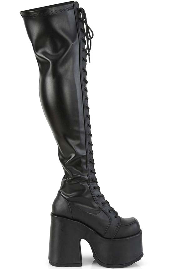 DEMONIA CAMEL-300 [Black] | BOOTS [PREORDER] - BOOTS - Detail 4