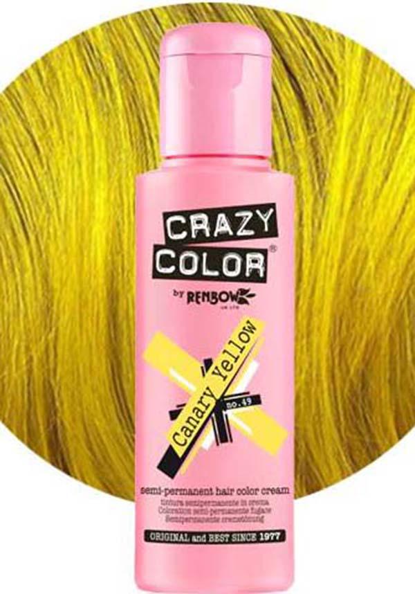 Crazy Color Canary Yellow - Front View
