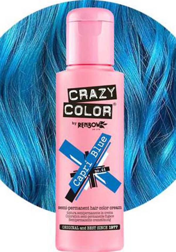 Crazy Color Capri Blue - Front View