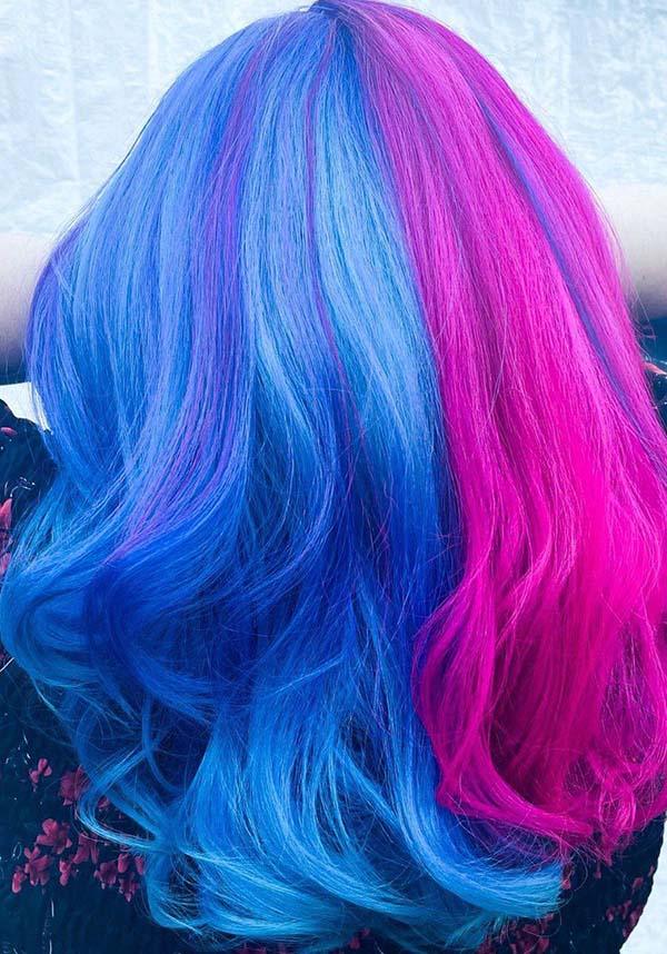 Crazy Color Capri Blue - Close Up