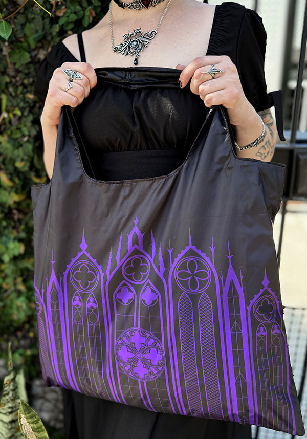 Beserk Clothing Cathedral [Purple] - Back View