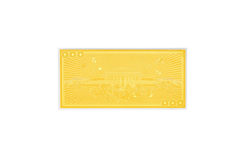 "Chinese Culture Collection - Dan Qing" 999 24K Gold Ingot Horse 0.01g A1836236