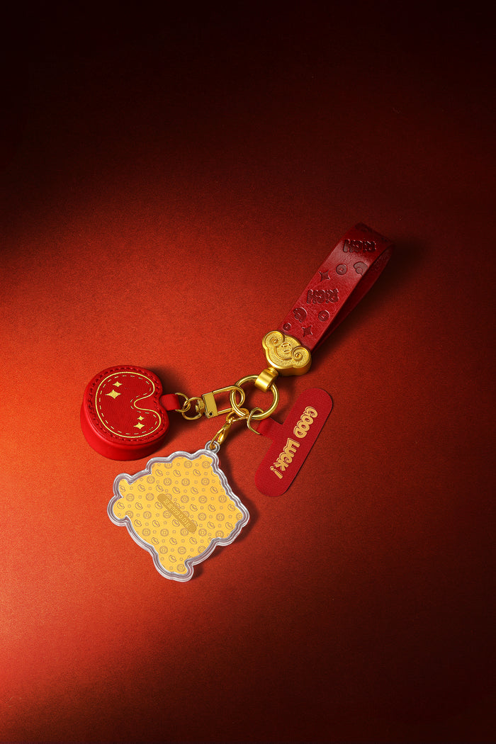 "Chinese Culture Collection - Dan Qing" 999 24K Gold Keychain Horse 0.01g A2536240