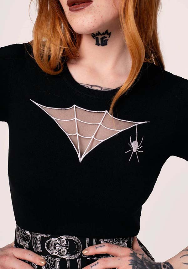 Hell Bunny Cobweb - Side View