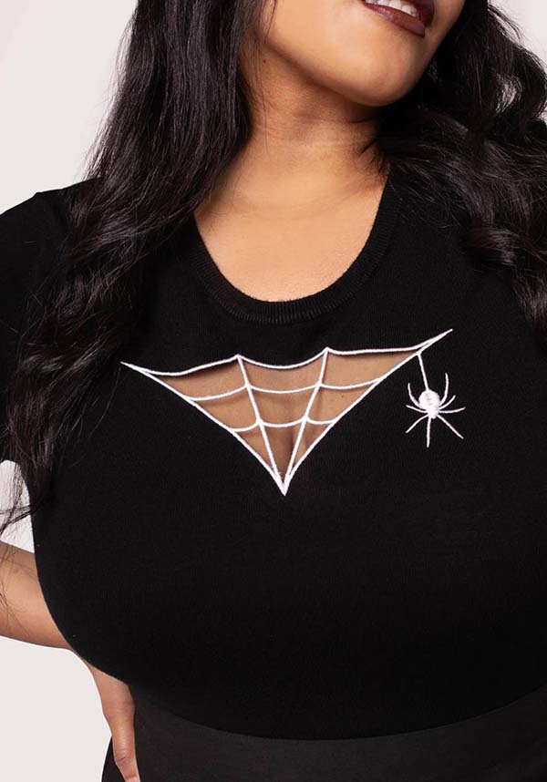 Hell Bunny Cobweb - Detail View