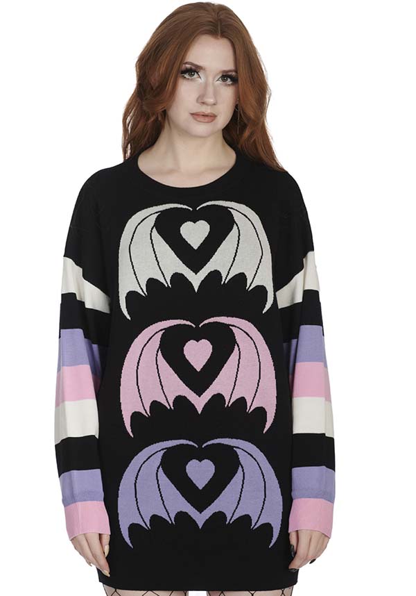 BANNED ALTERNATIVE Cosmo [Black] | JUMPER - Front