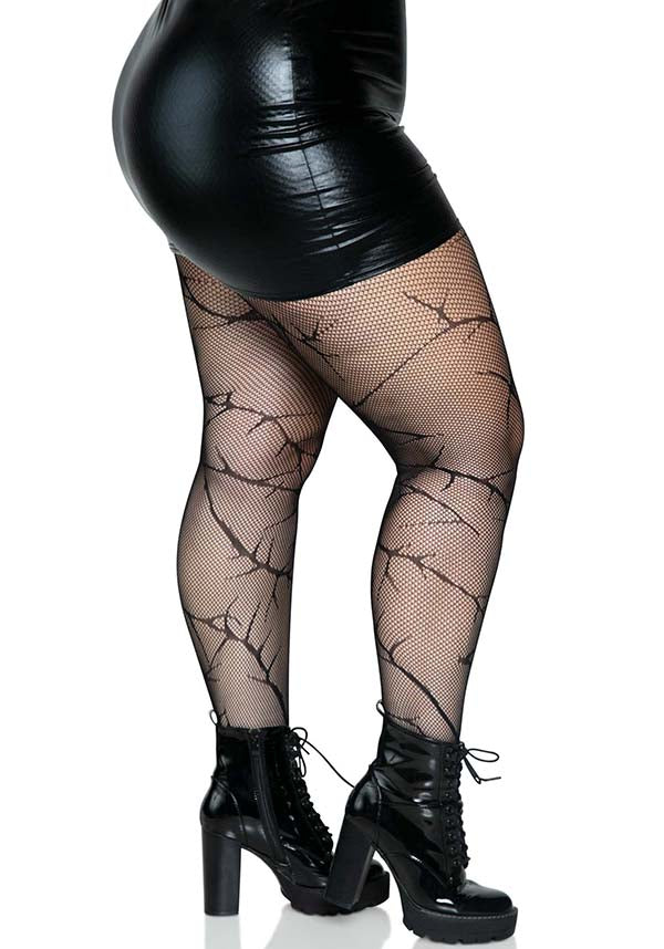 Leg Avenue Cracked Fishnet - View 8