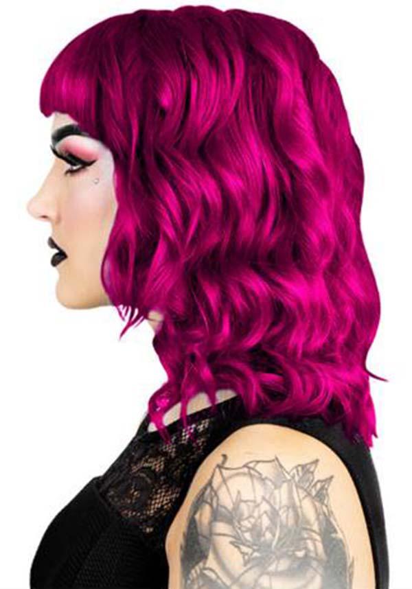 Hermans Hair Cynthia Cyclamen - Detail View