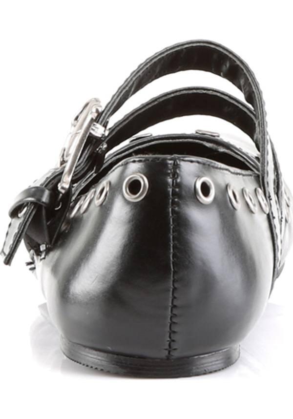 DEMONIA DAISY-03 [Black] | FLATS [PREORDER] - FLATS - Detail 3