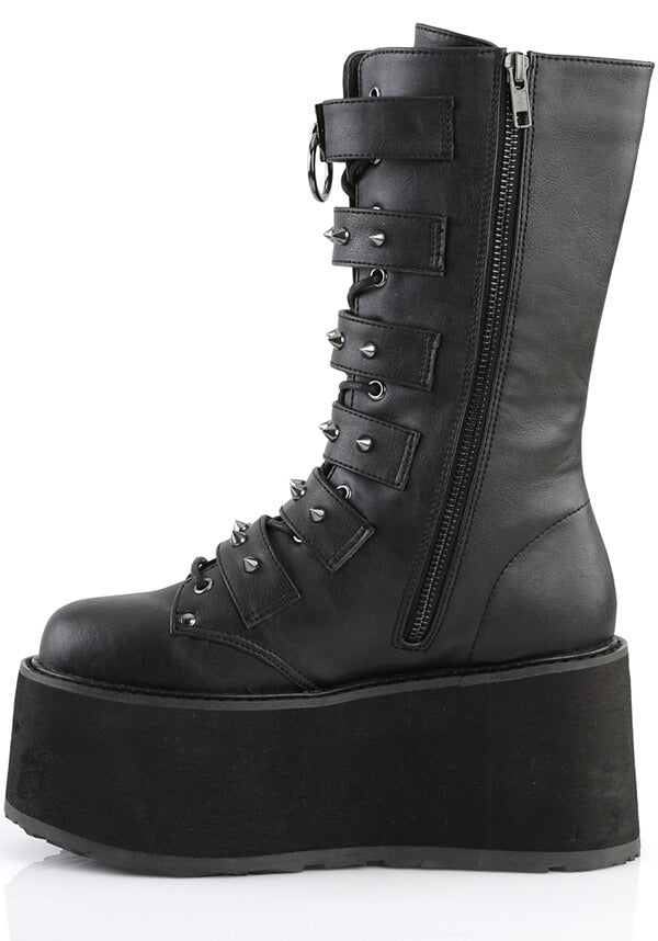DEMONIA DAMNED-225 [Black] | BOOTS [PREORDER] - BOOTS - Detail 2