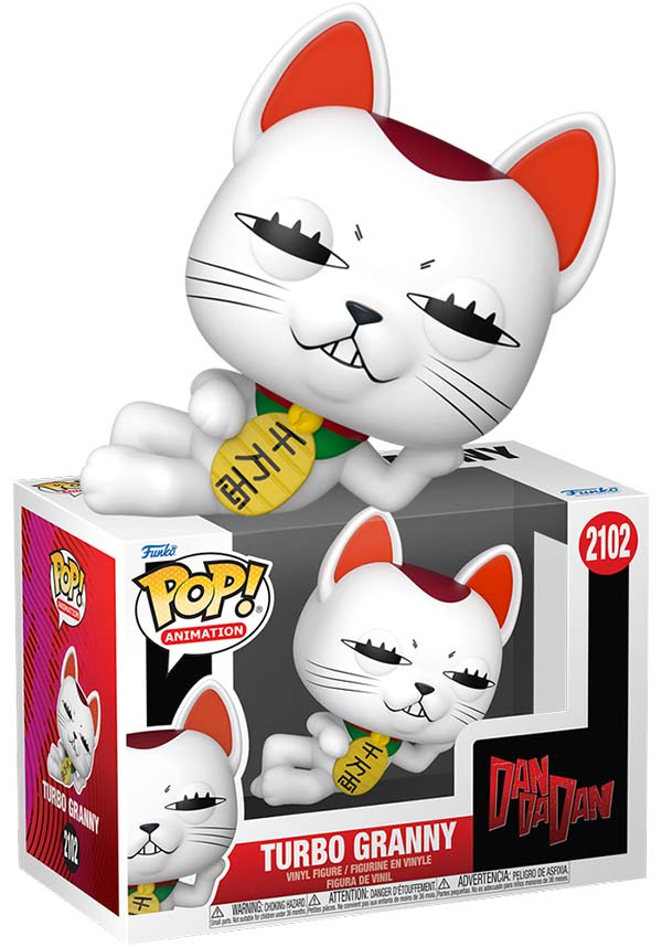 Funko DanDaDan: Turbo Granny Cat - Front View