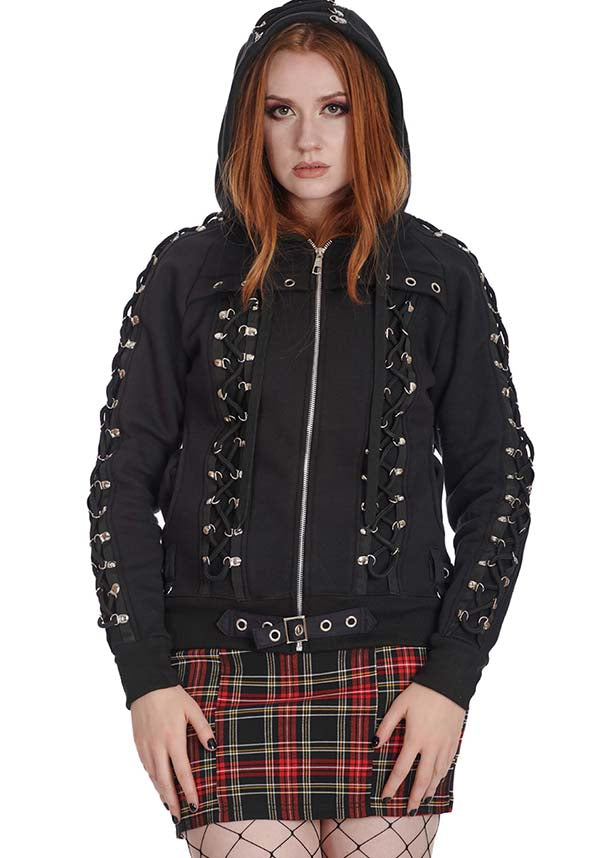 BANNED ALTERNATIVE Dark Mistress | HOODIE - Front