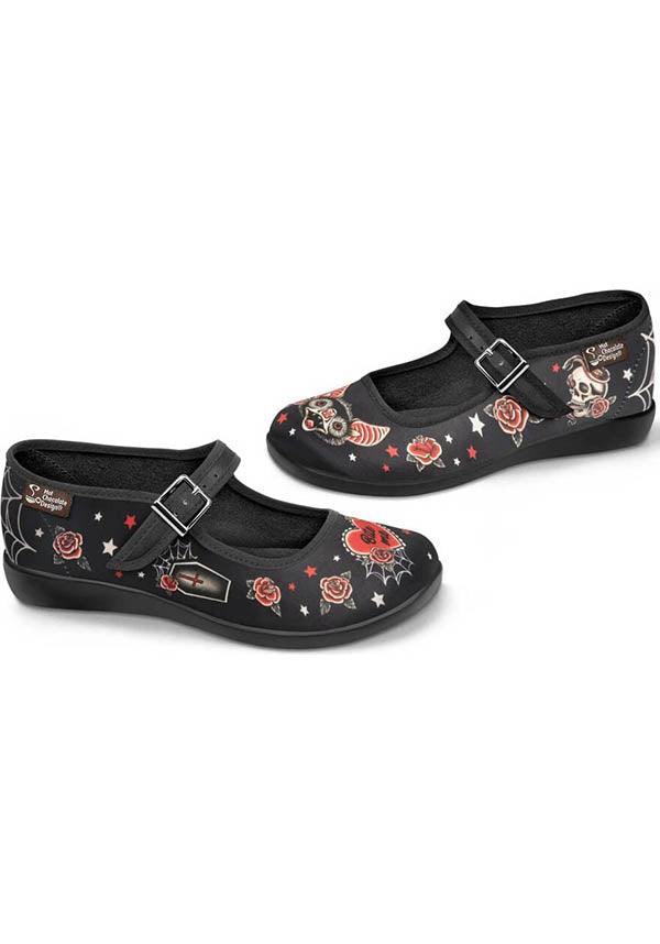 HOT CHOCOLATE Dark Tattoo | FLATS - Detail 3